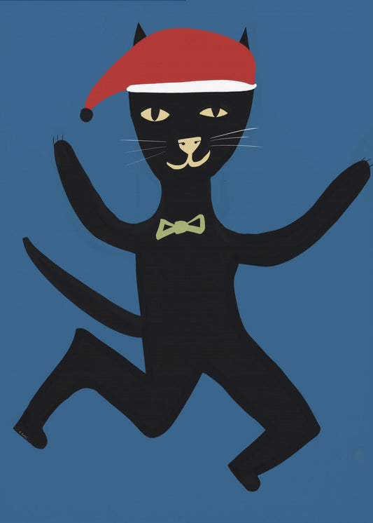 Xmas cat | Canvas