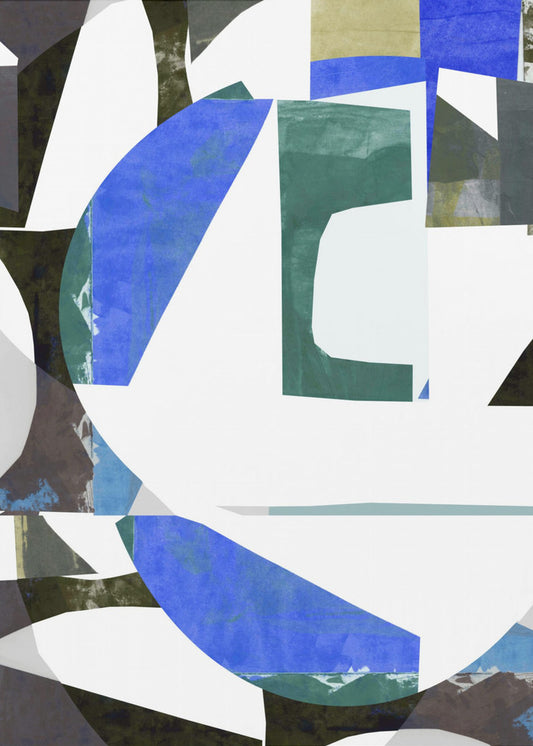 Abstract Cut Outs No 2 | Canvas