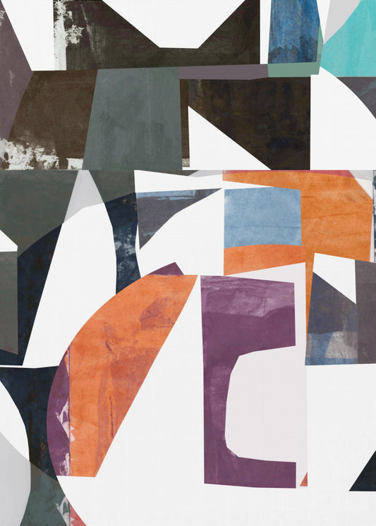 Abstract Cut Outs No 3 | Poster