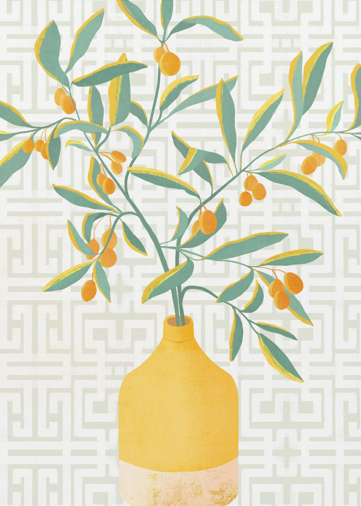 Chinese Citrus Tree | Poster