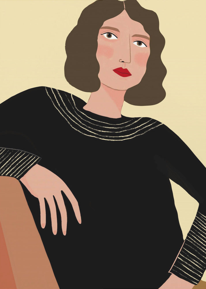 Woman relaxing | Poster