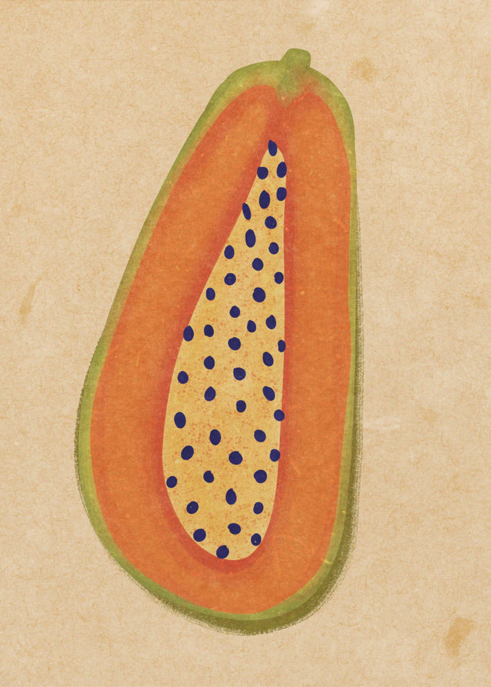 Simple papaya | Poster