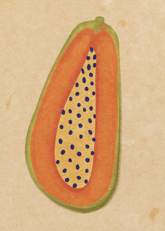 Simple papaya | Poster