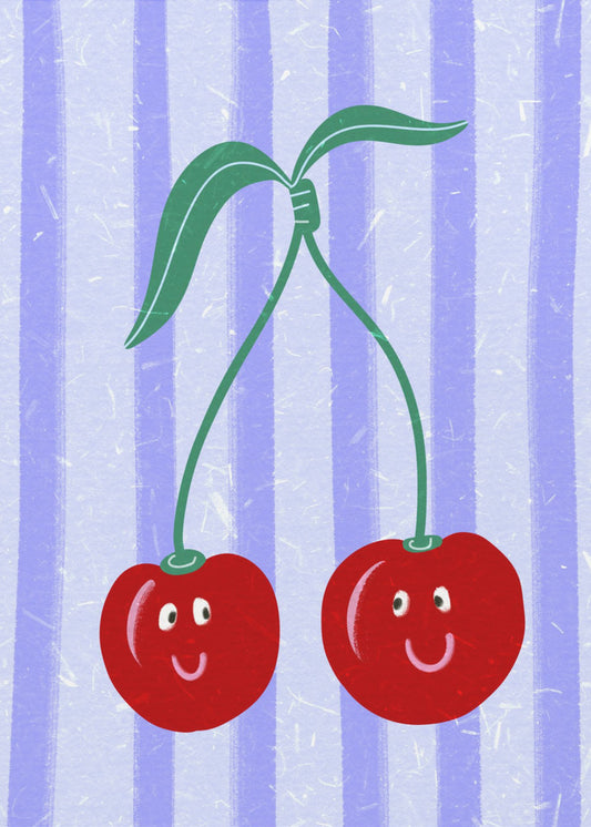 Hello cherries | Poster