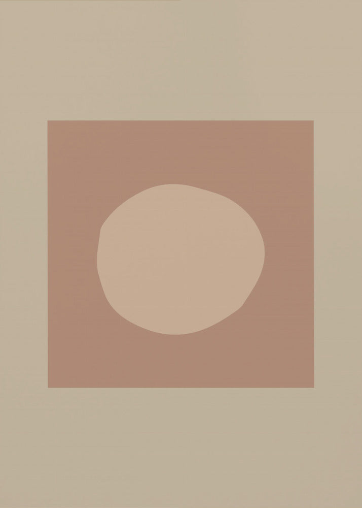 Circle Mocha | Canvas