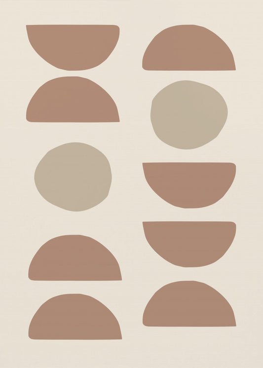 Shapes Mocha | Poster