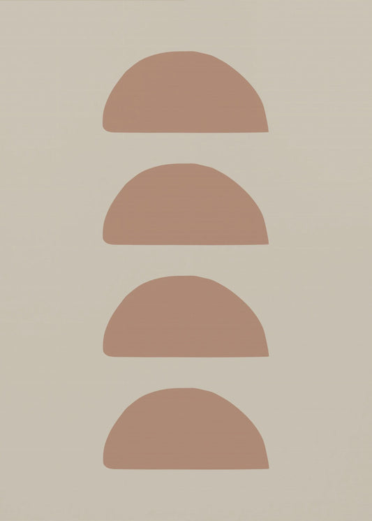 Geometric Mocha | Poster