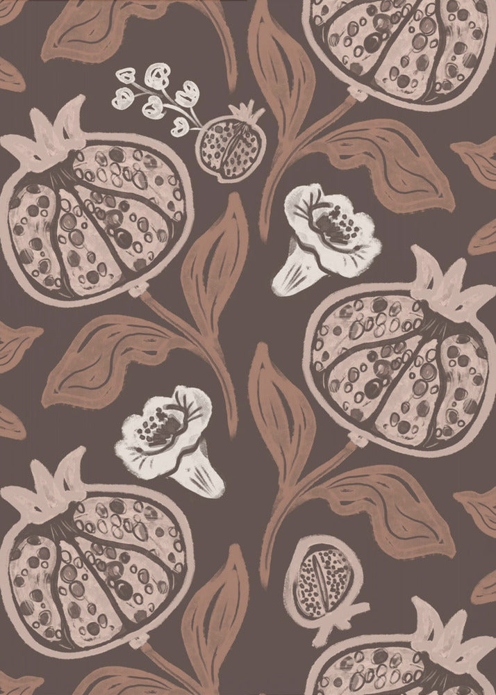 Pomegranates Pattern | Poster