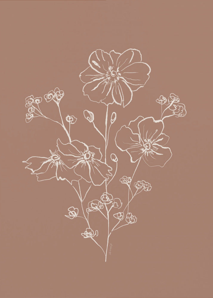 Wild Roses Bouquet | Poster