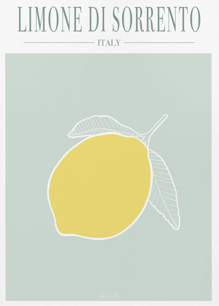Limone Di Sorrento | Canvas