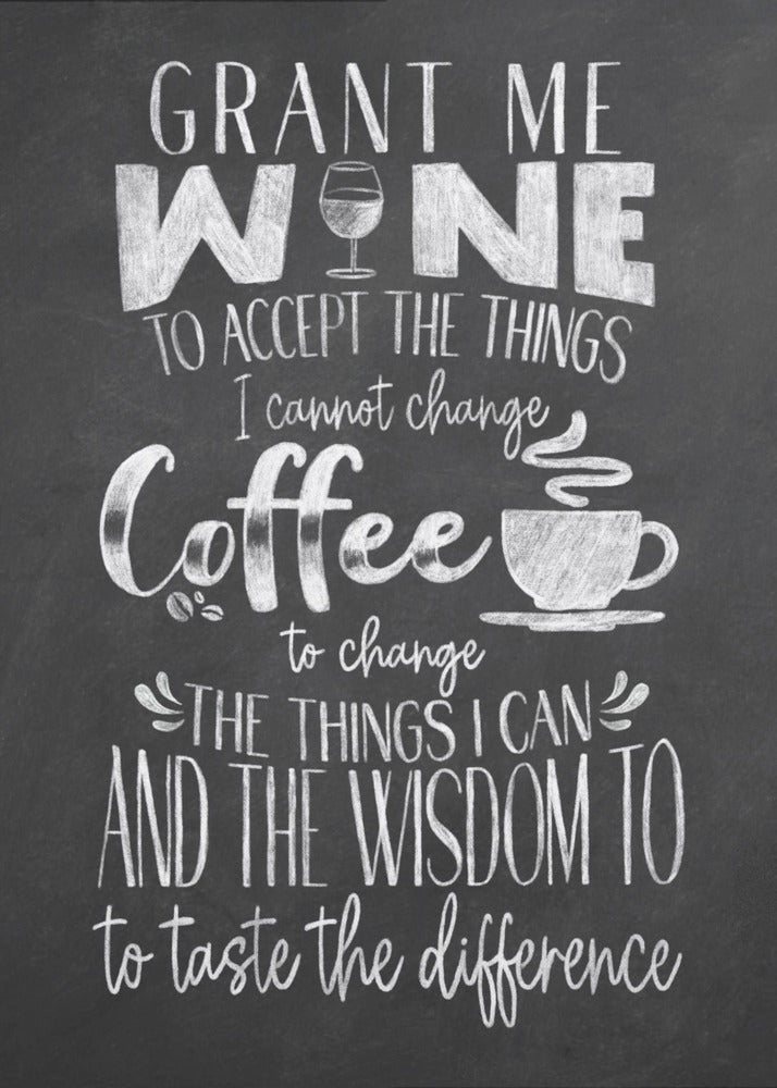 Wine and Coffee | Poster