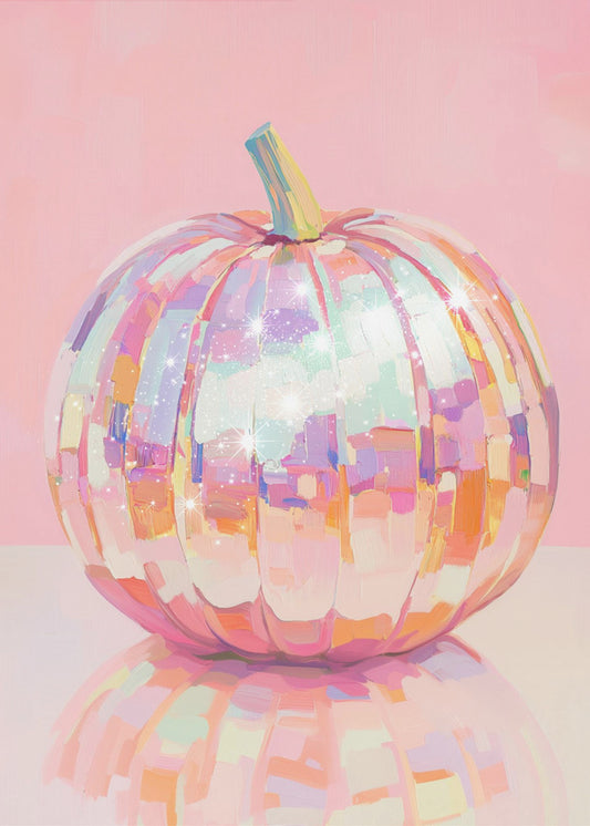 Iridescent Pumpkin | Poster