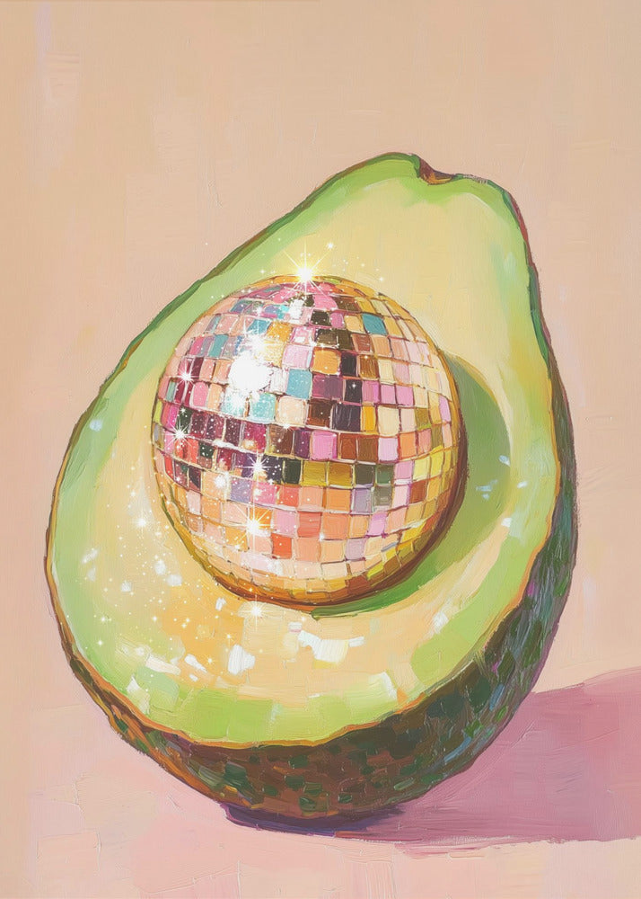 Disco Avocado Delight | Poster