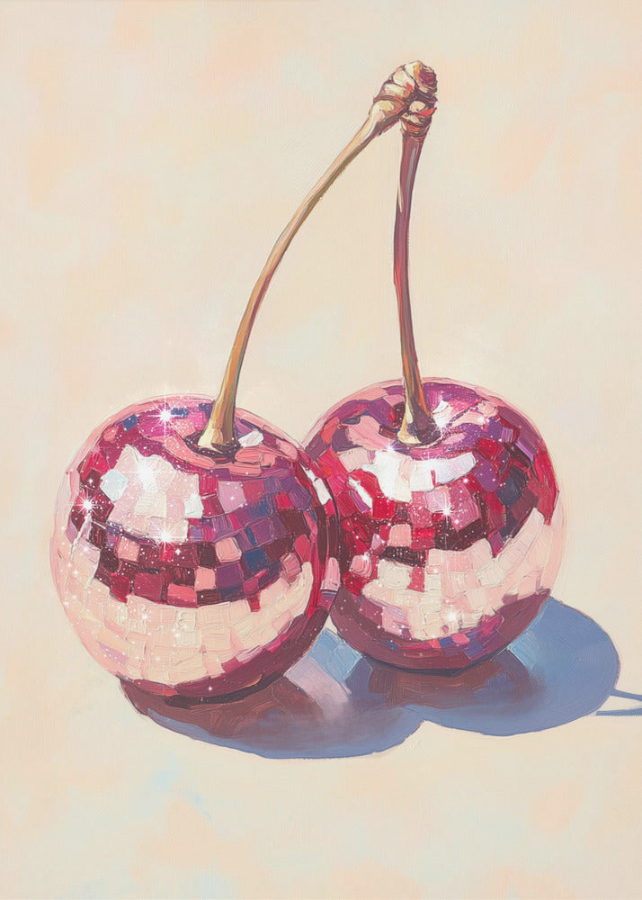 Disco Cherries | Canvas