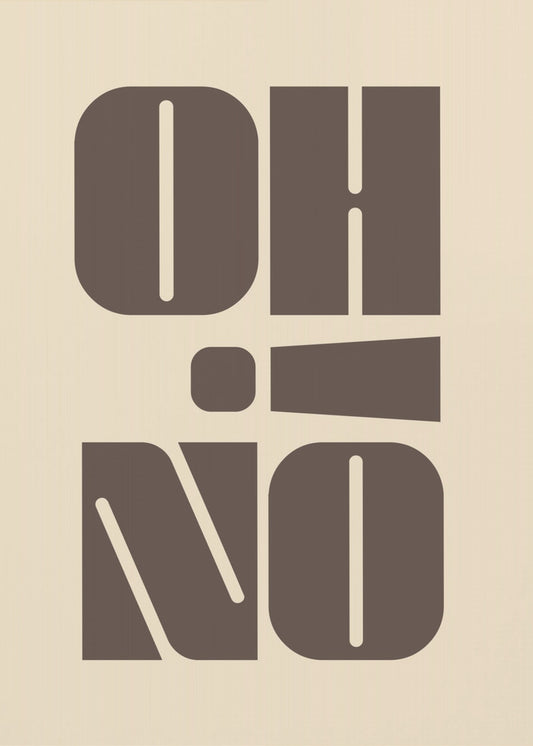 Oh No! | Poster