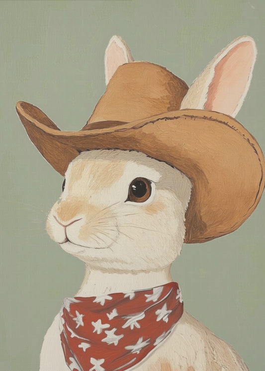 Cowboy Rabbit | Poster