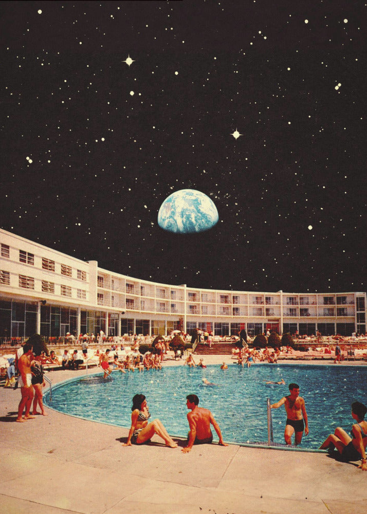 Lunar Pool | Canvas