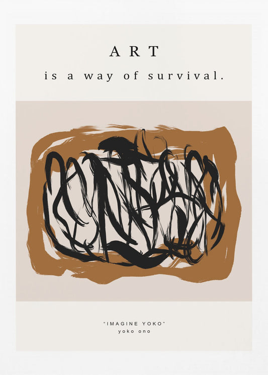 Survival Scribbles | Poster