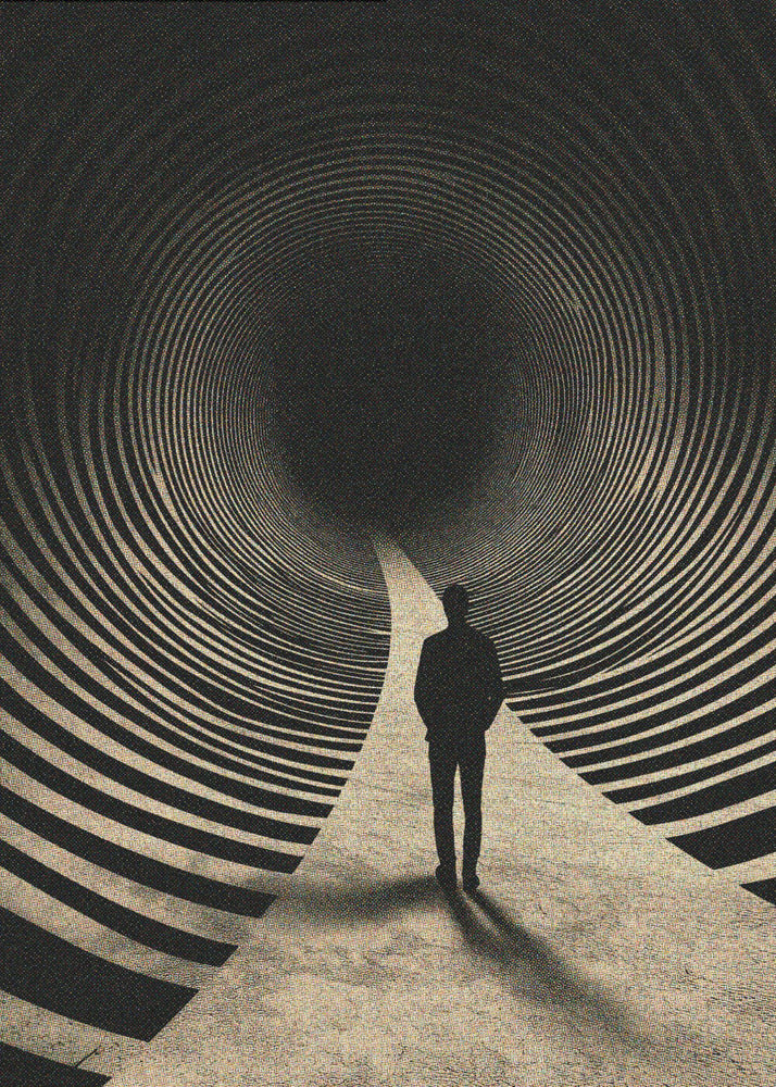 Opart Tunnel | Poster