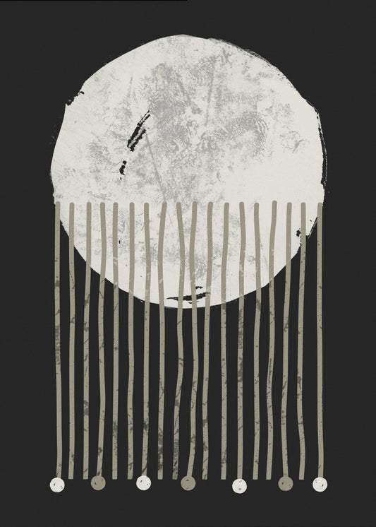 The Nightfall Abstraction | Canvas