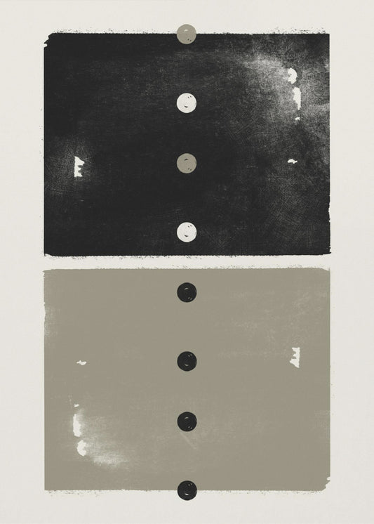 Evening Rendezvous Abstraction | Poster