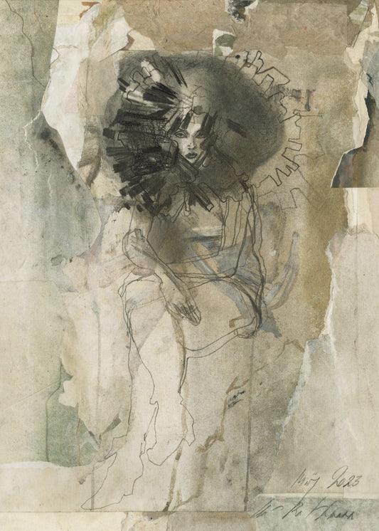 Solitary Figure | Canvas