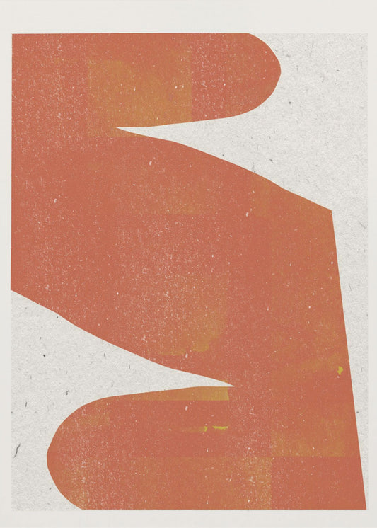 Orange Silhouette | Poster