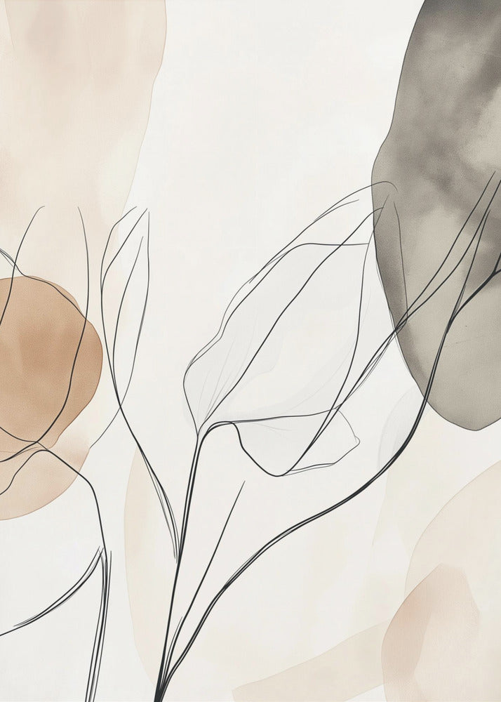 3 Ethereal Flora Set | Canvas