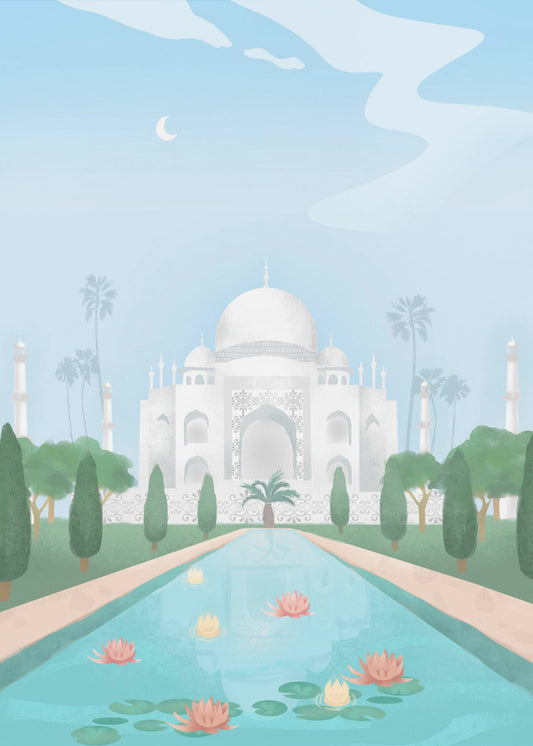 Taj Mahal, India | Poster