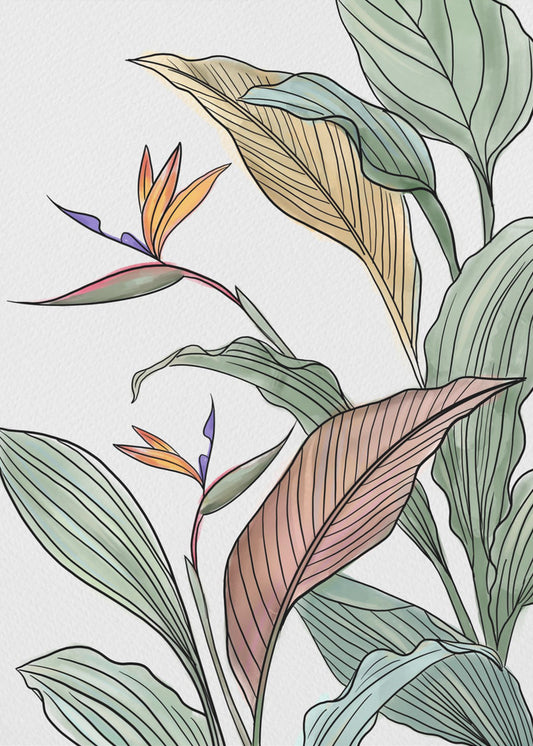 Brids of Paradise | Canvas