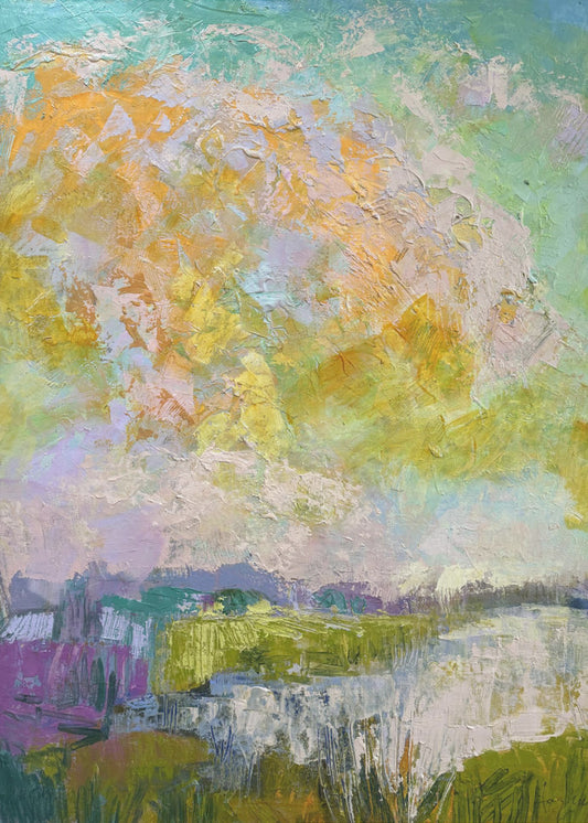 Sunlit Reflections | Canvas