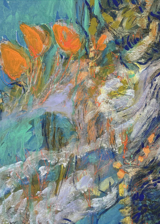 Vivid Floral Dream | Canvas