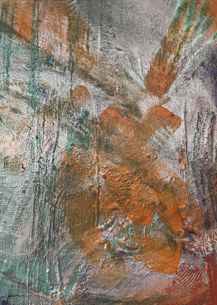 Whispers of the Rustic Geode | Canvas