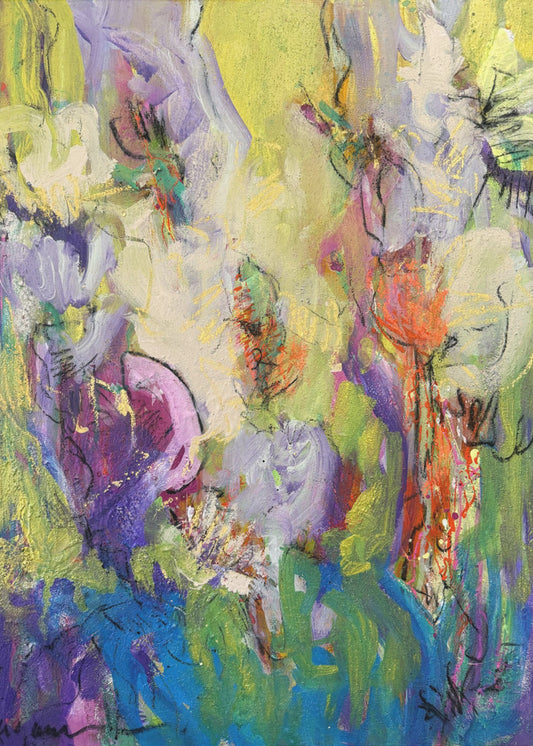 Abstract Blossom Dance | Poster