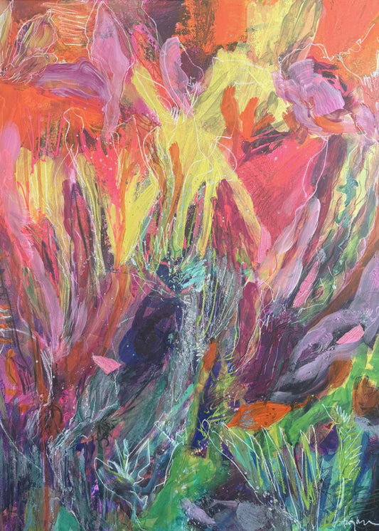 Vibrant Whirlwind | Canvas