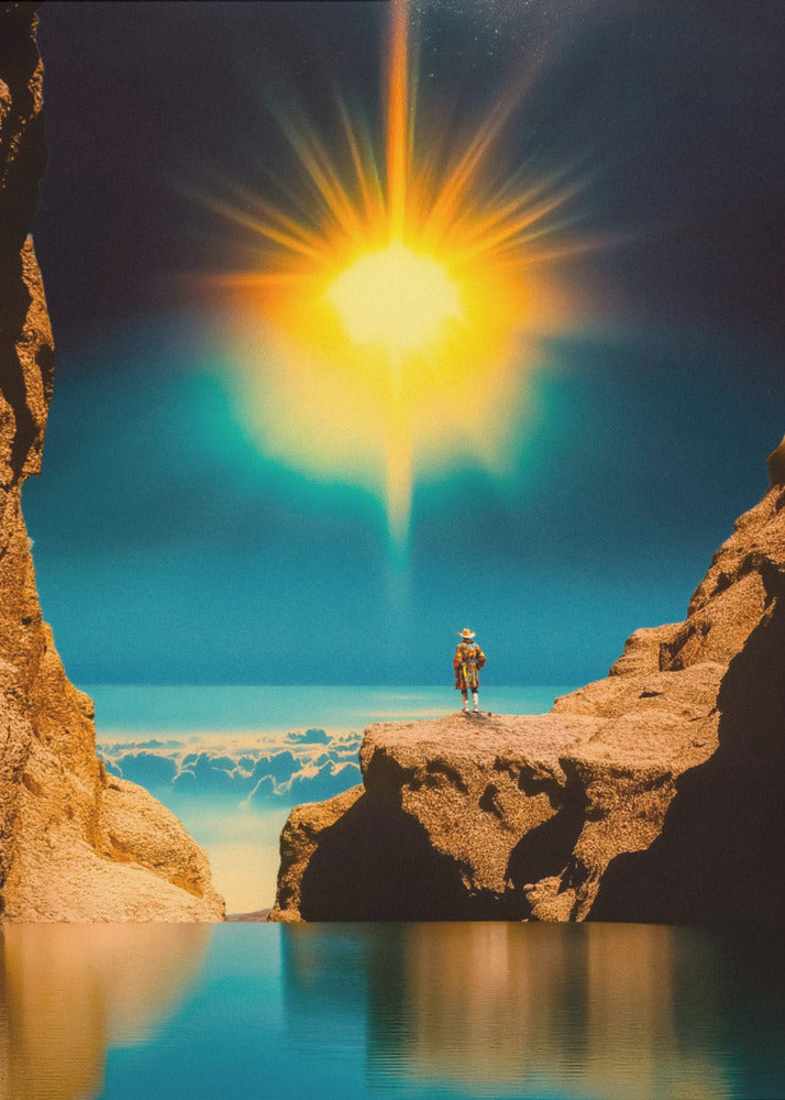 Voyager at the Edge of Light | Poster