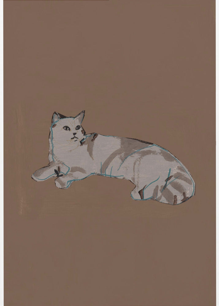 Purrfectly Mocha 8 | Canvas
