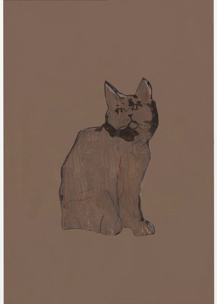 Purrfectly Mocha 9 | Canvas