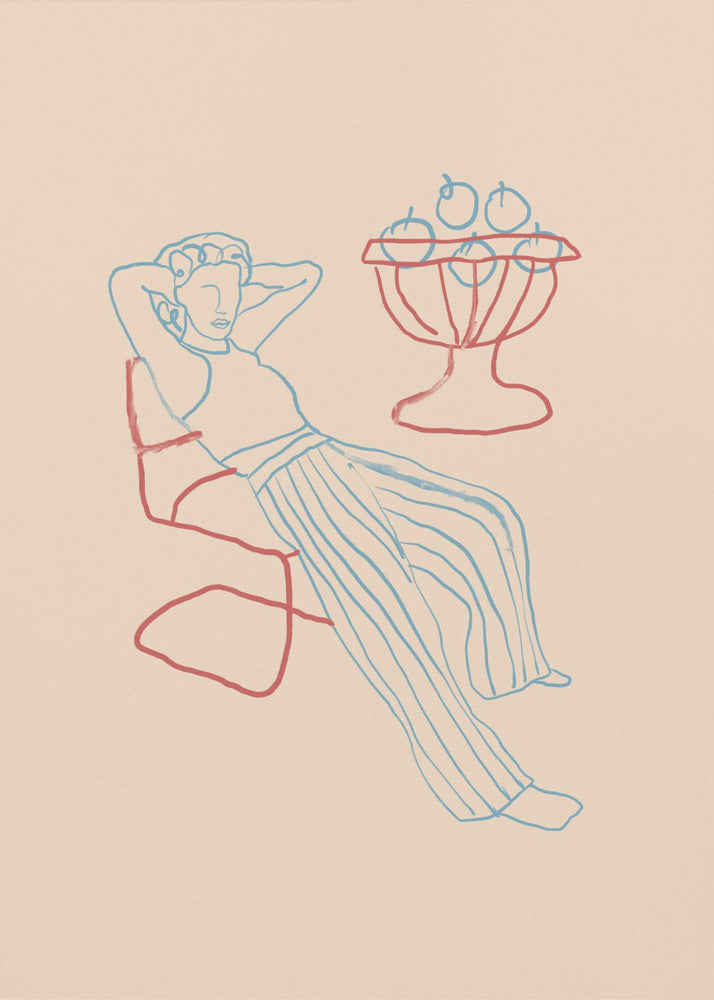 Relaxed Lines | Canvas