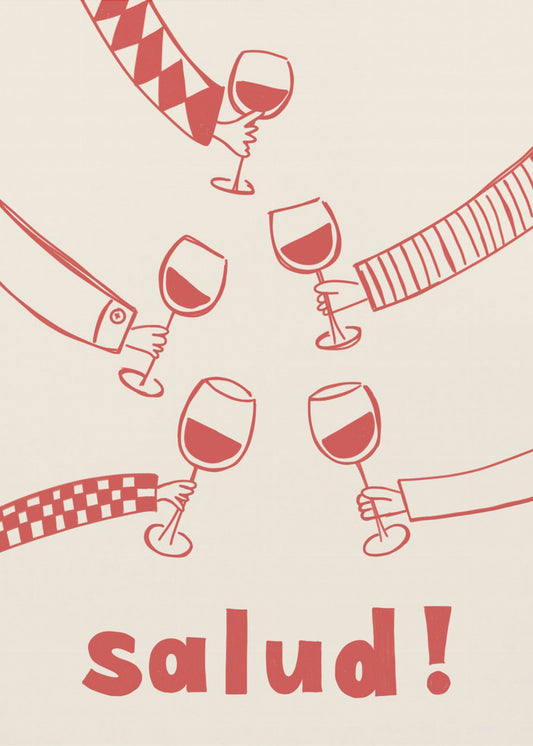 Salud! Wine Party with Friends | Canvas