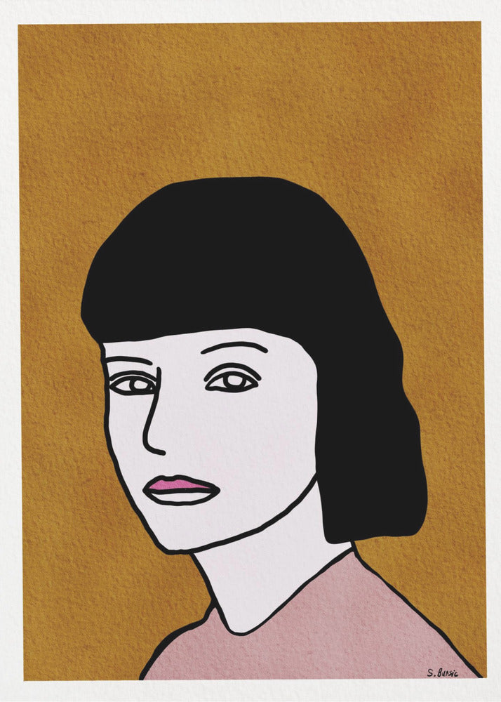 Lady looking | Canvas