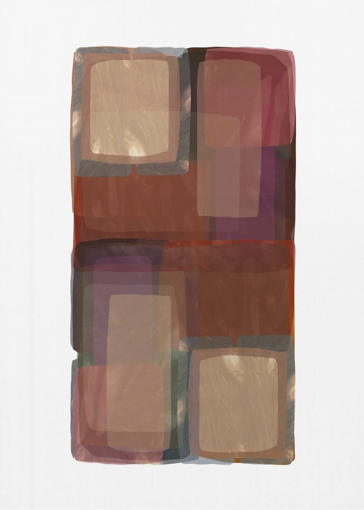 Deep Shades Shapes 2 | Poster