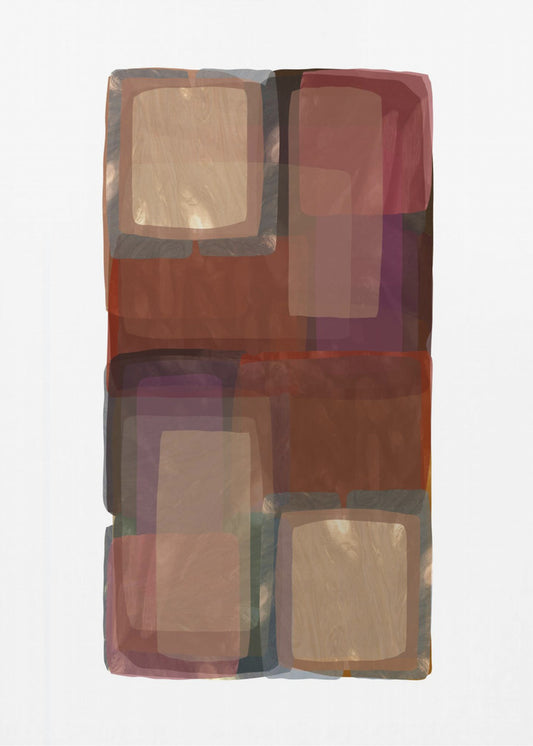 Deep Shades Shapes 2 | Poster