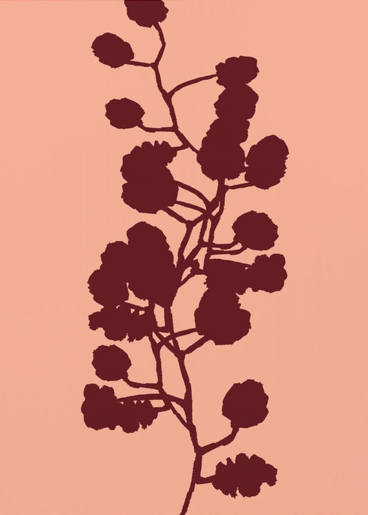 Floral Silhouette 1 | Poster