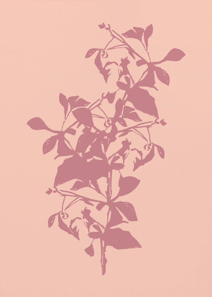 Floral Silhouette 5 | Canvas