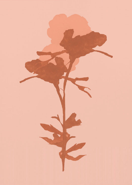 Floral Silhouette 7 | Poster