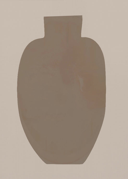 Mocha Vase Form 2 | Poster