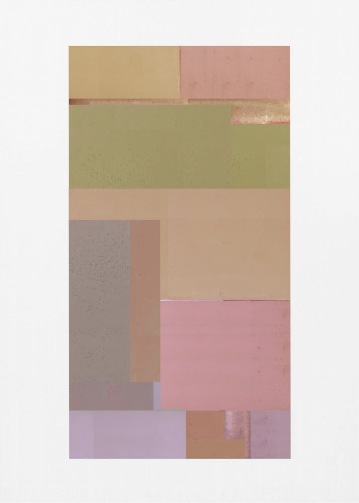 Abstract Textured Composition 5 | Poster