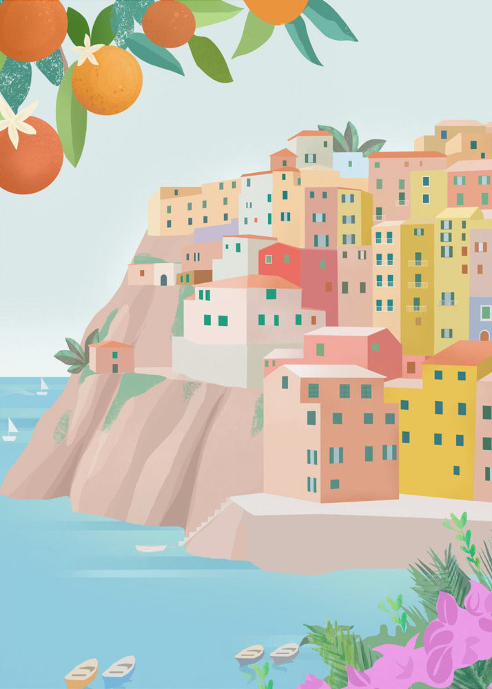 Cinque Terre, Italy | Poster