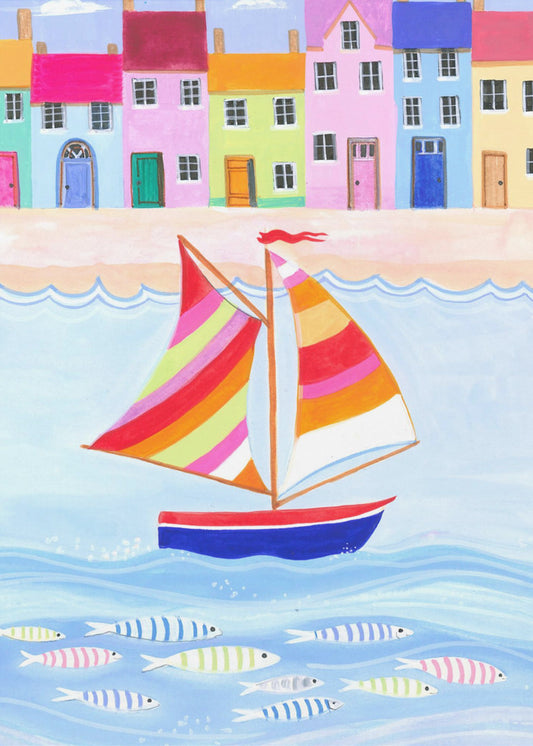The Fishing Boat | Canvas